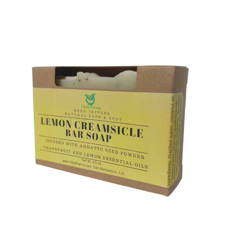 Lemon Creamsicle Soap Bar