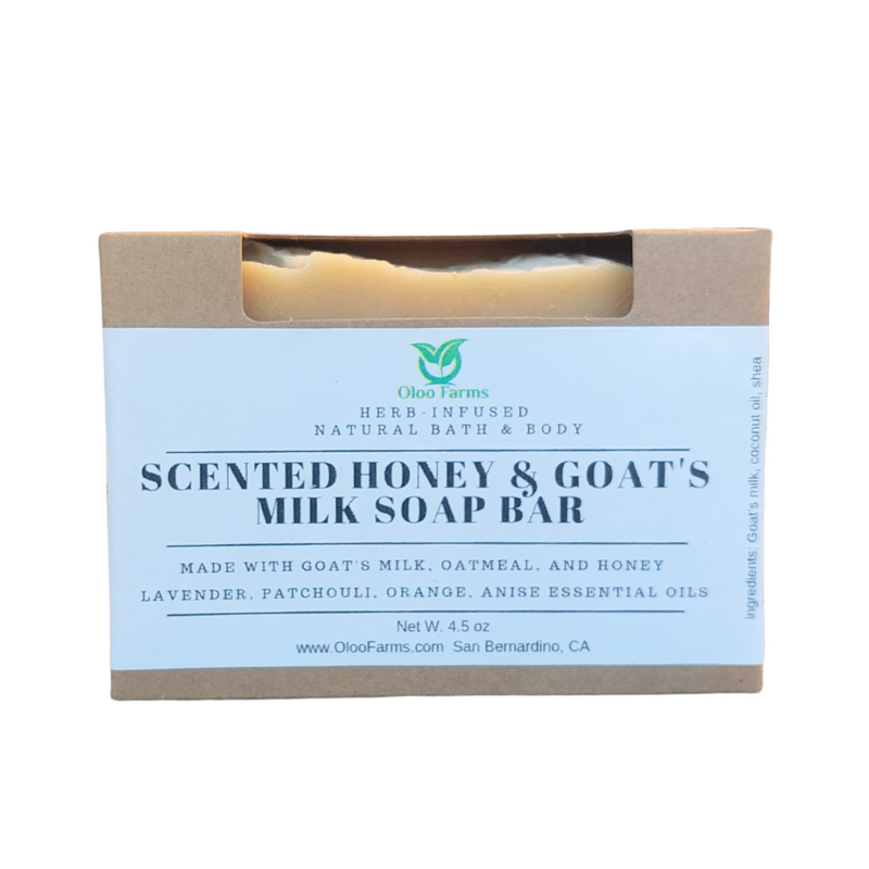 Honey and Goat’s Milk Soap Bar