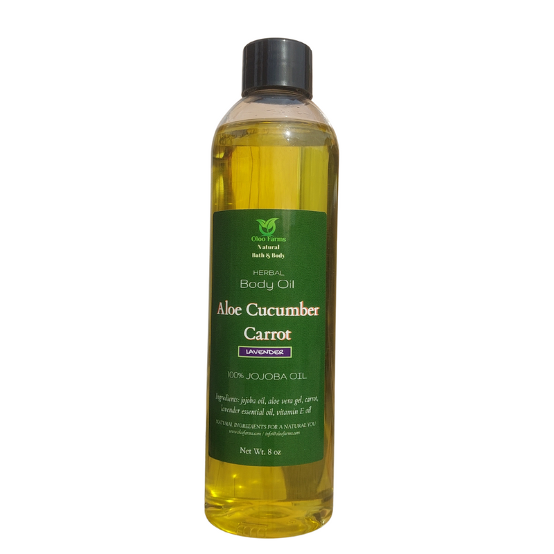 Aloe Cucumber Carrot Body Oil