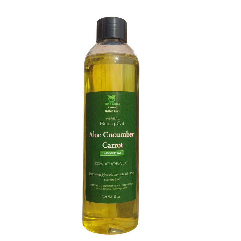 Aloe Cucumber Carrot Body Oil