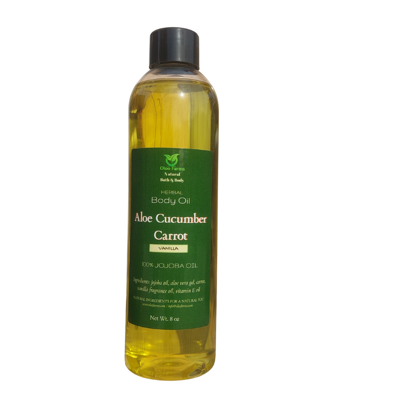 Aloe Cucumber Carrot Body Oil