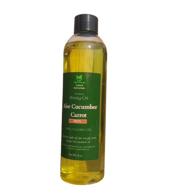 Aloe Cucumber Carrot Body Oil