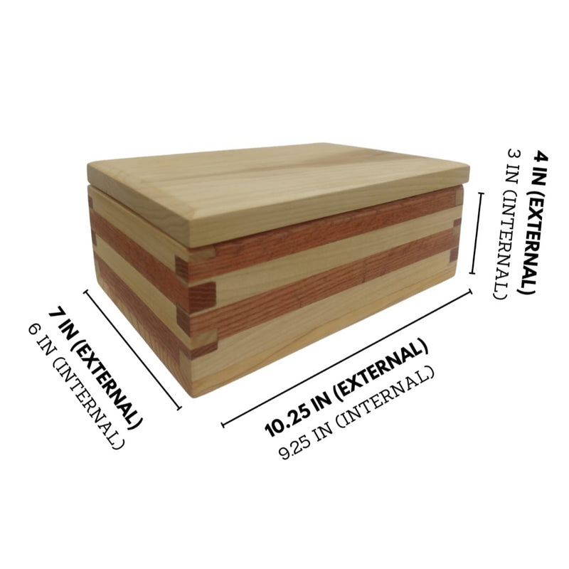 Large Heirloom Wooden Box
