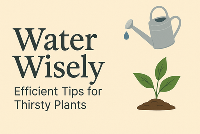 Water Wisely: Efficient Tips for Thirsty Plants