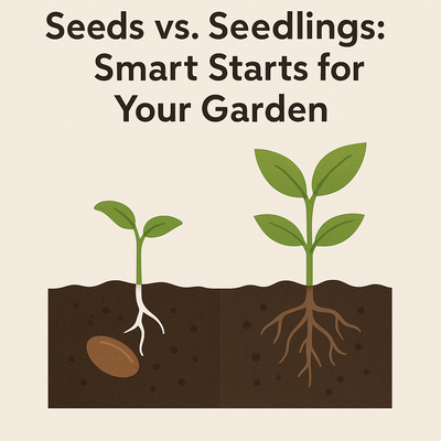Seed vs. Seedlings: Smart Starts for Your Garden