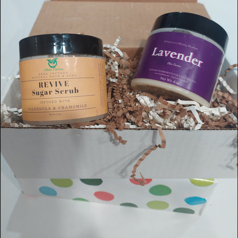 Exfoliate & Moisturize Gift Box