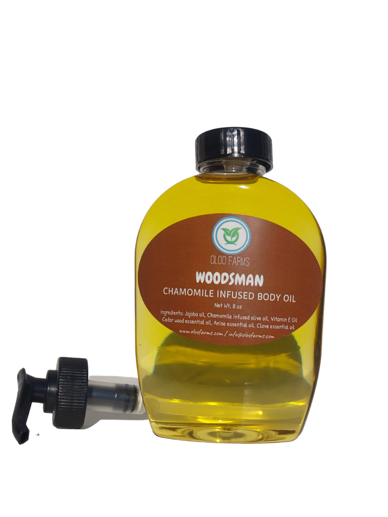 Woodsman Body Oil (Jojoba and Chamomile)